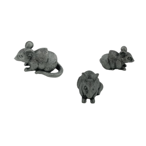 3x Pies de soporte para macetas Soporte para plantas Figuras de animales prácticas Base para maceta Maceta Ratón