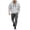 Gray, variant on Aofany Mens Tracksuit 2 Piece Set, Hooded Sweatshirt Running Jogging Pants Suits, Winter Outdoor Sports Casual Outfits