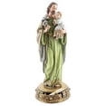 thumbnail image 3 of 10.25" St. Joseph Figurine With Base Joseph Studio Heavenly Protect by Roman, 3 of 3
