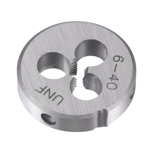 Unique Bargains 6-40 UNF Alliage Outil Machine en Acier Filetage Rond Matrice Outil à Main