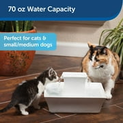 PetSafe Drinkwell Ceramic Pagoda Fountain - White