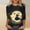 Multicolor 6, variant on Ynynloco Womens Fall Shirts Halloween V Neck 3/4 Length Sleeve Pullover T-Shirts Thanksgiving Graphic Tee Tops