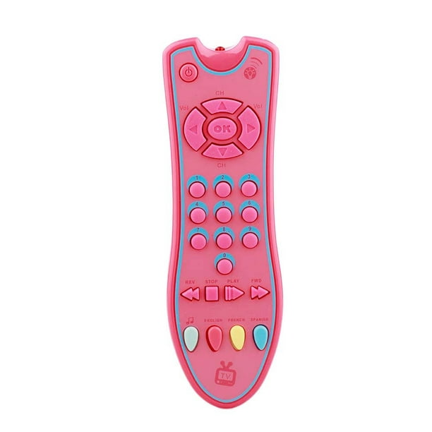 Baby Music TV Remote Control Early Educational Electric Numbers ...