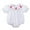 White, variant on Daznico Girls Long Sleeve Plaid Cartoon Embroider Pullover Romper Bodysuits,12-18 Months