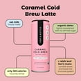 thumbnail image 5 of Pop & Bottle Caramel Oat Milk Latte with Lion's Mane and Reishi, Organic, 8 fl oz, 5 of 12