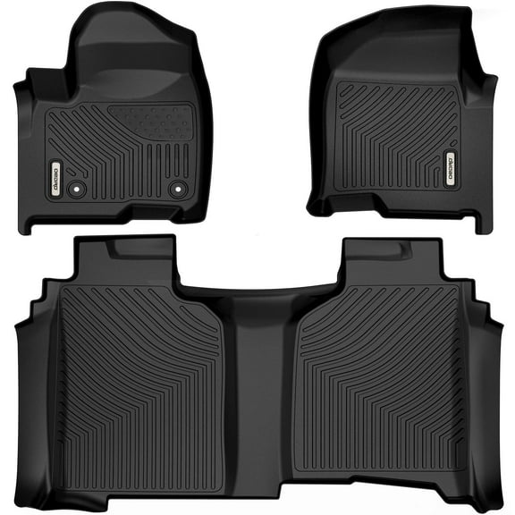 RVNI Floor Mats Set for 2019-2023 Chevy Silverado 1500/GMC Sierra 1500 Crew Cab