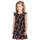 thumbnail image 1 of Balery Red Mushrooms Camisón de princesa para niñas, pijama de algodón con mangas abullonadas, suave y bonito.-Small, 1 of 6