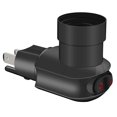 thumbnail image 1 of Plug In Light Socket. Outlet To Light Bulb3-prong Outlet Socket Adapter. 360, 1 of 1
