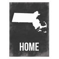 thumbnail image 2 of Grey, Jace 15x18 White Modern Wood Framed Museum Art Print Titled - Mass Home, 2 of 4