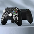 thumbnail image 2 of PlayVital Pure Series Anti-Slip Silicone Cover Skin for Xbox Series X Controller, Soft Rubber Case Protector for Xbox Series S Controller with Thumb Grip Caps - Carving Skull, 2 of 9