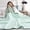 Green, variant on Ice Cooling Calming Blanket for Hot Sleepers & Night Sweats, Double-Sided Cold Tech Summer Comforter, Soft Breathable Lightweight Silky Smooth Bed Quilt (Dark Red,55*79in)