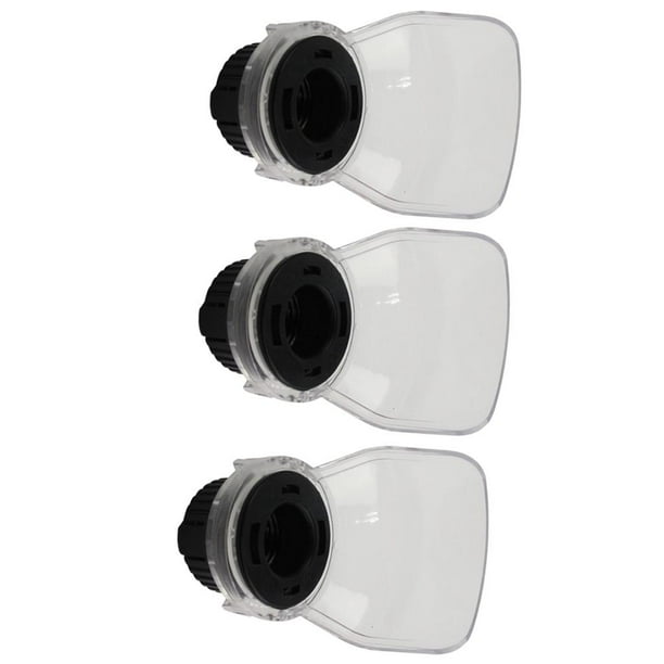 3 Unids Cubierta Protectora de Seguridad Amodora Eléctrica Cubierta Transparente Escudo Herramientas de Mano Accesorios de Plástico Macarena Protector Protector Taladro Cubierta