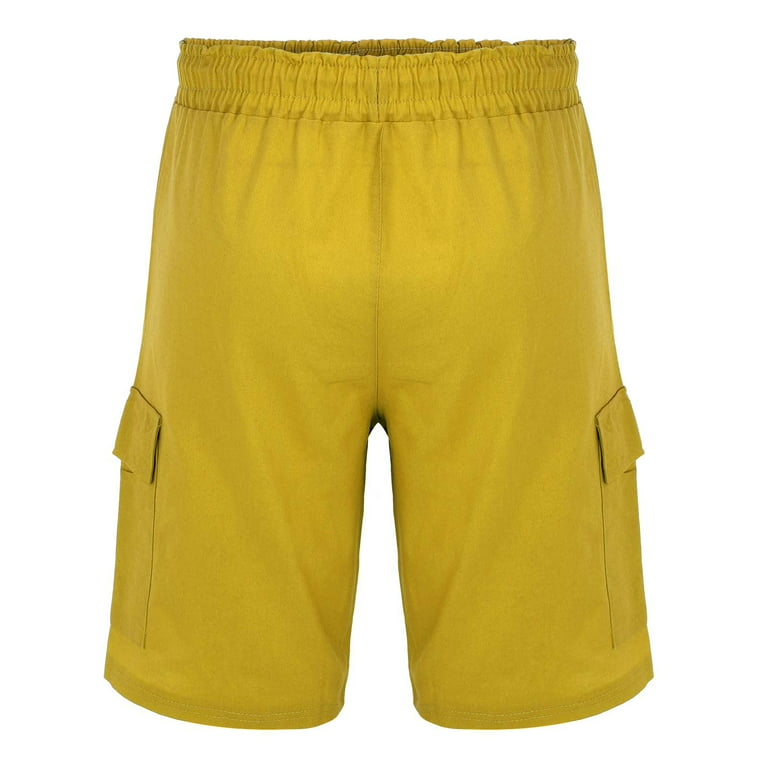Shorts Men with Pockets Short Pack Leisure Jogging Cargo Cotton Men's  Summer Shorts Shorts Vintage Sports Men's Pants Sock Boy Comfortable Slip