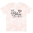 thumbnail image 3 of Inktastic Well Bless Your Heart with Floral Print T-Shirt, 3 of 5
