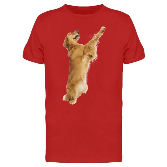 Dog Retriever Standing Tee Men's -Image by Shutterstock