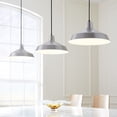 thumbnail image 2 of 6822-65 Quorum Lighting 1 Light Pendant in Quorum Home Collection style - 16 inches wide by 8 inches high-Satin Nickel Finish    -Traditional, 2 of 2