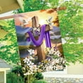 thumbnail image 4 of Briarwood Lane Easter Sunrise Cross House Flag, 4 of 4