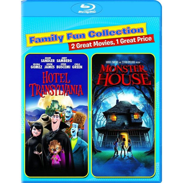 Hotel Transylvania / Monster House Rated PG, Bluray