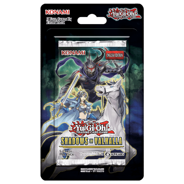YuGiOh Shadows in Valhalla Blister Pack (6 Blistered Booster Packs