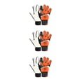 thumbnail image 2 of Eigraketly 1 par de guantes de fútbol para niños, entrenamiento de fútbol, ​​portero, protección de manos, látex, guante de cuero PU, Type1 NO1, 2 of 6