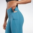 thumbnail image 4 of Reebok Apparel  Women's Lux Hr Tight Reebok Training App Women Blue , Xltg Reg US, 4 of 4