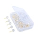 thumbnail image 2 of 100 alfileres de posicionamiento, agujas de coser, accesorios, alfileres rectos para bricolaje, acolchado Oro redondo, 2 of 9