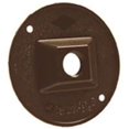 thumbnail image 1 of Bell Weatherproof 5193-7 Weatherproof Round Lampholder Cover Bronze 4 In., 1 of 3