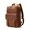 Brown, variant on Crazy Horse Leather Retro Men's Large Capacity Backpack,Brown