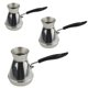 thumbnail image 2 of Cafetera Turca Jezve Acero Inoxidable 250ml 650ml 1150ml Perfecl, 2 of 8