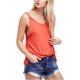 thumbnail image 1 of Camiseta sin mangas Free People para mujer color naranja pequeña, 1 of 2
