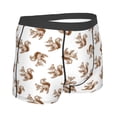 thumbnail image 2 of KLL Retro Squirrel Men's Cotton Boxer Briefs Underwear-XX-Large, 2 of 8
