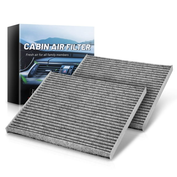 DNA Motoring 2PCS Cabin Air Filter for 13-24 Ford Edge Fusion SSV Hybrid Lincoln Continental MKX MKZ Nautilus