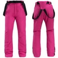 thumbnail image 6 of Homenesgenics Winter Pants Men Men's and Women's-board Double-board Windproof, and Warmth Thickened Ski Pants Pink S, 6 of 8