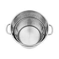 thumbnail image 5 of 37 QT Stainless Steel Seafood Boil Pot With Basket Heavy Duty Cooking Pot W/ Lid, 5 of 16