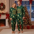 thumbnail image 6 of Nibbcoa Family Matching Christmas Pajamas Set Tree and Letter Print Holiday Pajamas Sleepwear, 6 of 9