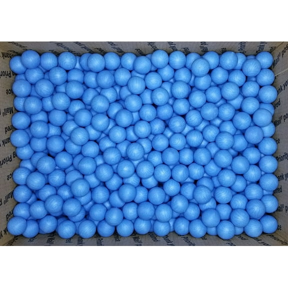500 Ultra PREMIUM .68 cal BLUE Reusable Paintless Practice Paintballs c-REBALLS
