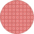 thumbnail image 1 of Ahgly Company Machine Washable Indoor Square Transitional Fire Engine Red Area Rugs, 3' Square, 1 of 7