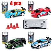 Best Pack For RC Cars - 4PACK 1:58 MINI Remote Control RC Car Racing Review 