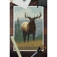 thumbnail image 3 of Jackson Hole, Wyoming, Elk (12x18 Wall Art Poster, Room Decor), 3 of 3