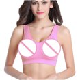 thumbnail image 3 of Utoimkio Strapless Bras for Women Women Fashion No Rims Wireless Non-Marking Adjustable Yoga Sports Bra, 3 of 6