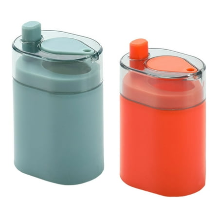 

2PCS Up Toothpick Holder Semi Automatic Toothpick Dispenser Storage Box