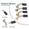thumbnail image 4 of 4pcs N031652 869659 824216 Router Carbon Brush Set for Porter Cable 6302 6902, 4 of 10