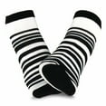 thumbnail image 4 of Fun Novelty Bunch of Socks for Women Low Cut Ankle Socks 18 Pairs (Neon Stripes, Colorful Socks), 4 of 11