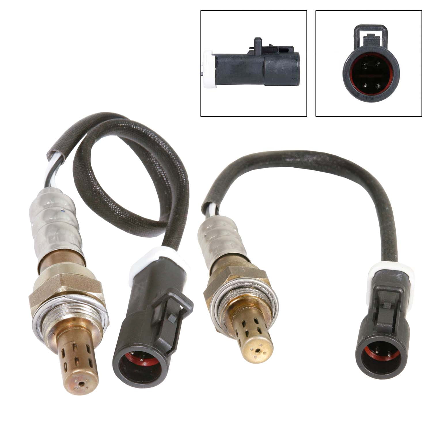 Maxfavor 2Pcs O2 Oxygen Sensor for Ford Mustang 1999-2010, Mercury Mountaineer Upstream Downstream