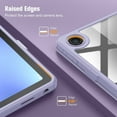 thumbnail image 6 of Fintie Hybrid Slim Case for Lenovo Tab M10 Plus (3rd Gen) 10.6" 2022, Shockproof Cover with Clear Transparent Back Shell for Lenovo Tab M10 Plus Gen 3 10.6" Tablet (Lilac Purple), 6 of 9