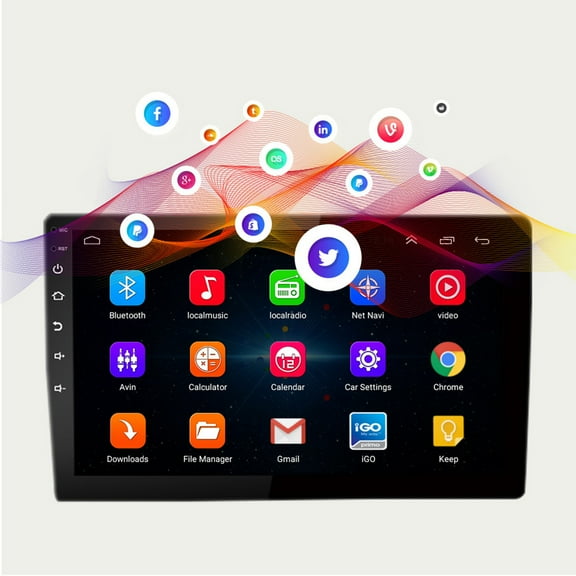 KESSOCCO 1 Set Car Stereo Radio for Honda Accord X 2018-2021 10.1" 2G 32G Car-play Camera