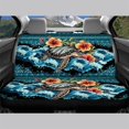 thumbnail image 3 of POLERO Hawaiian Sea Turtle & Hibiscus Floral, Easy to Install Car Back Seat Covers Set of 2 Non-Slip Durable Car Rear Seat Covers for Auto Car Interior, 3 of 7