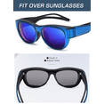 thumbnail image 4 of TINHAO Fit Over Glasses Sunglasses for Women Men, Cat Eye Sunglasses Over Glasses Polarized 100% UV400 Protection, 4 of 7