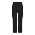 thumbnail image 3 of cocolona Mens Straight Leg Baggy Sweatpants Elastic Waist Drawstring Joggers Sports Pants Fashion Casual Solid Color Trousers, 3 of 5