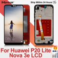 thumbnail image 2 of Pantalla táctil LCD para Huawei P20 Lite, reemplazo de pantalla táctil para Huawei Nova 3e, ANE-LX1 LCD, montaje de digitalizador, 100% probado, 2 of 4